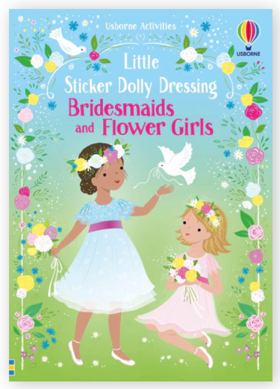 Little Sticker Dolly Dressing Bridesmaids and Flower Girls