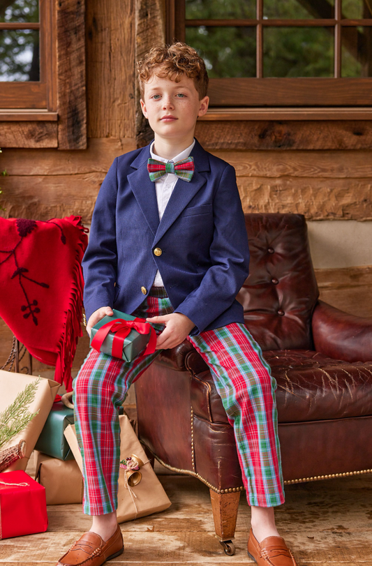 Boy's Classic Pants, Highlands Tartan