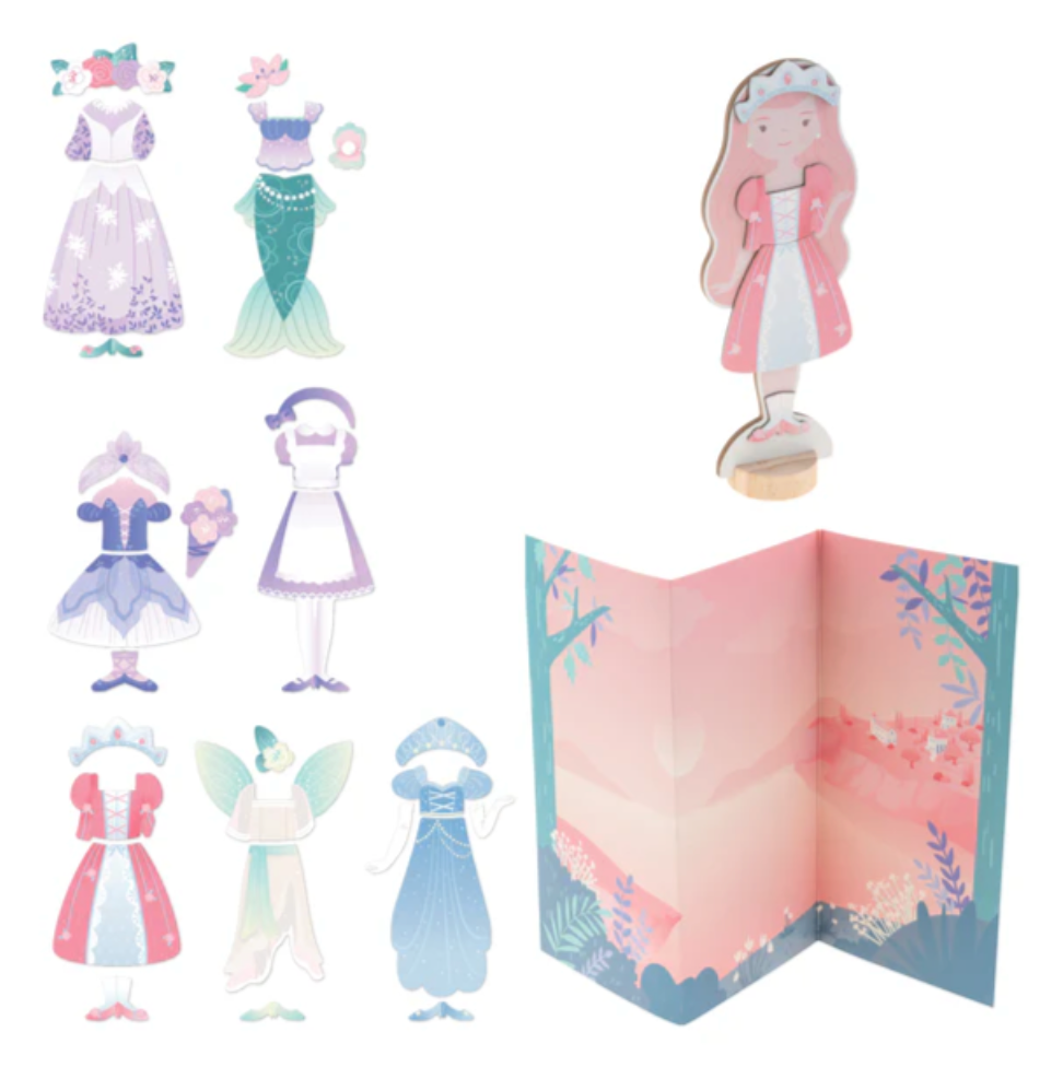 Magnetic Dress Up Dolls, Fairytale
