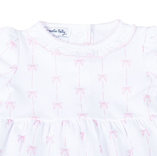 Amelia's Classic Printed Bow Bubble