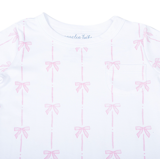 Amelia's Classic Nightgown, Printed Bows