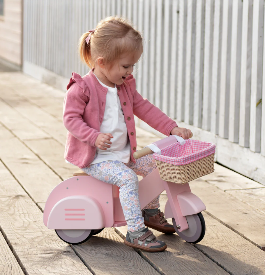Scooter with Basket