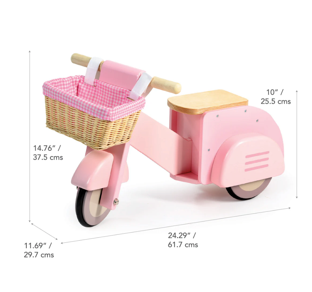 Scooter with Basket