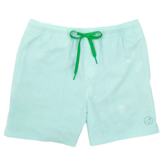 Boys Splash Swim Trunk, Wave (Pattern Changes when Wet)