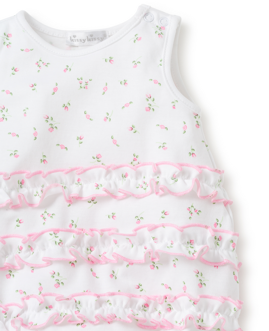 Garden Print Ruffle Bubble