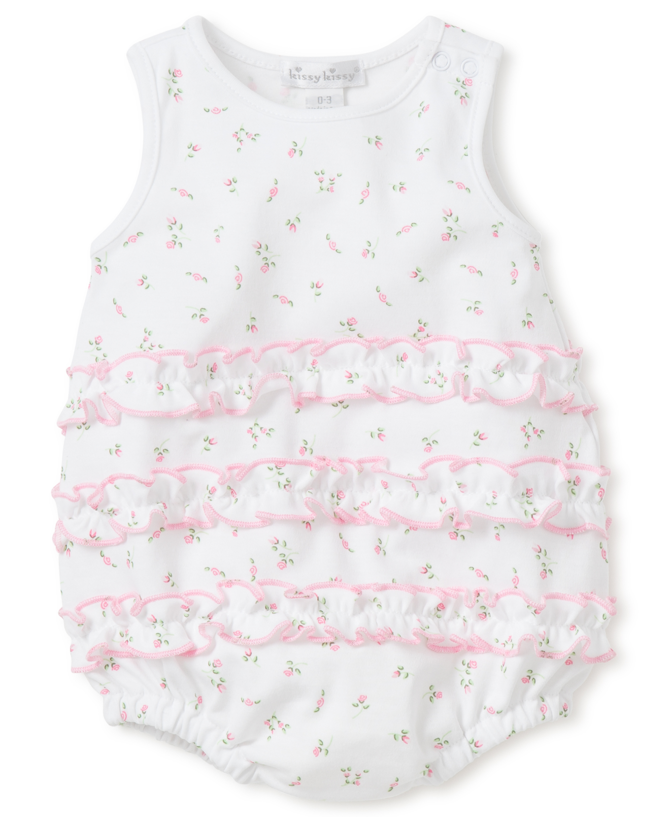 Garden Print Ruffle Bubble