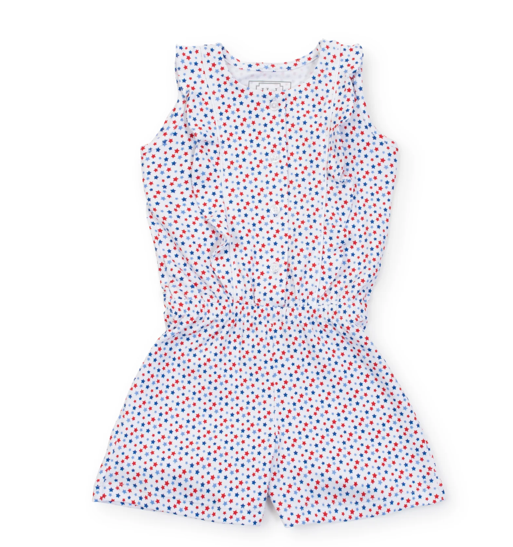 Lola Romper Star Spangled