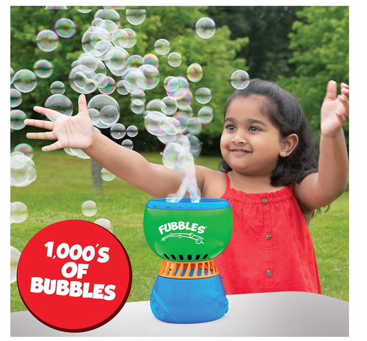Fubbles No-Spill Fun-Finiti Bubble Machine