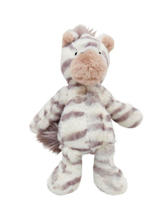 Plush Rattles, Zebra
