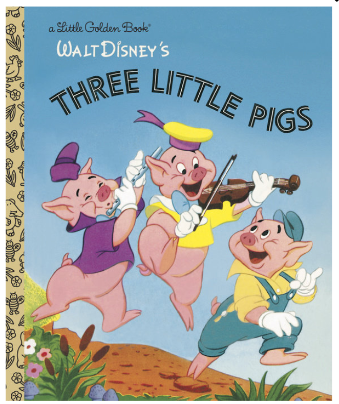 A Little Golden Book: The Three Little Pigs