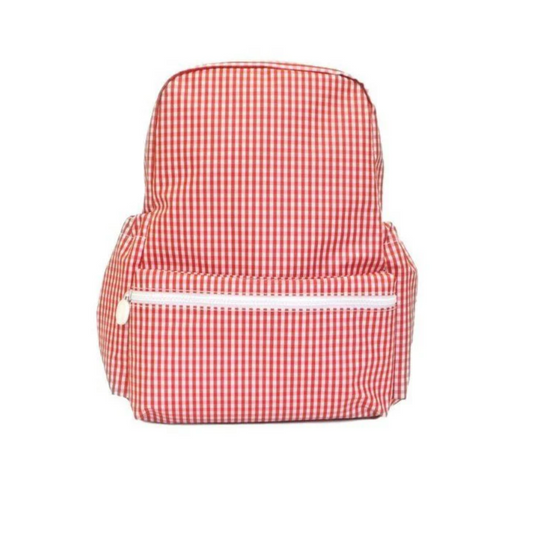 Backpacker, Red Gingham