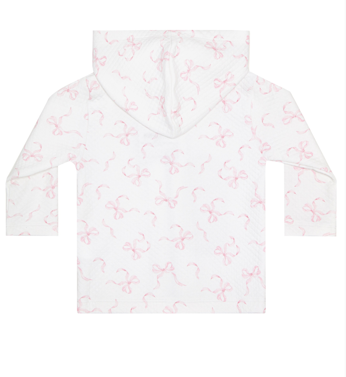Charming Bows Print Jacquard Jacket
