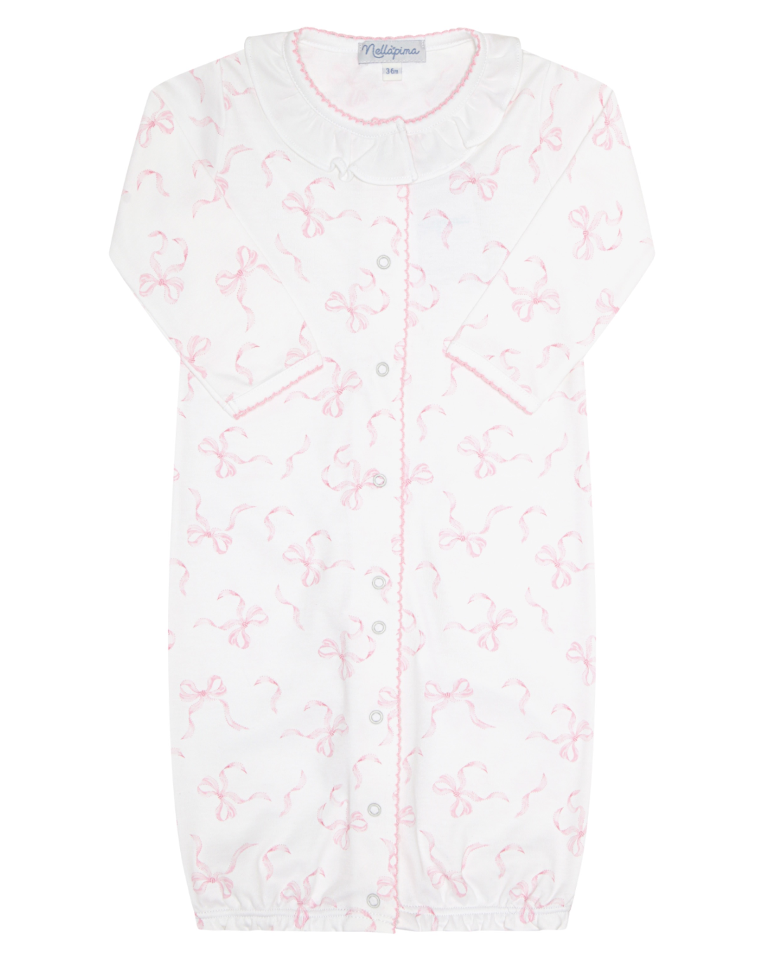 Charming Bows Print Converter Gown