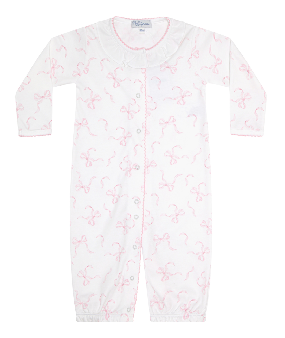 Charming Bows Print Converter Gown