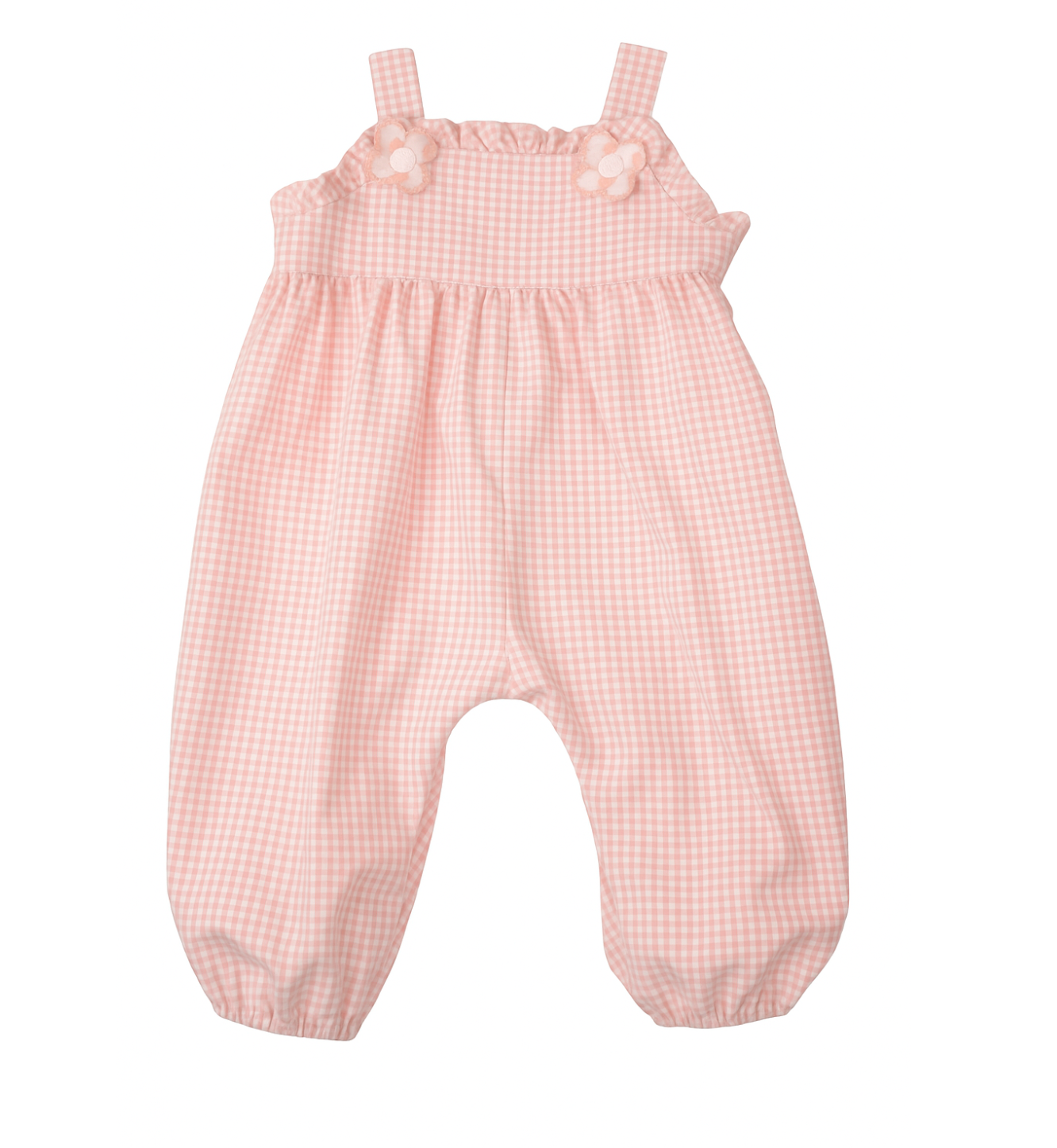 Check Romper, Flowers