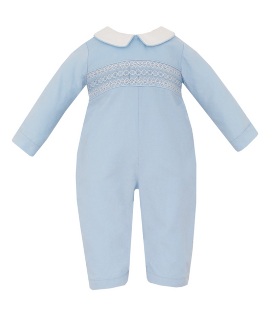 Thomas Blue Corduroy Boy Long Romper