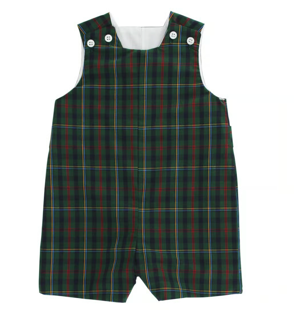 Watson Plaid John John with Tabs