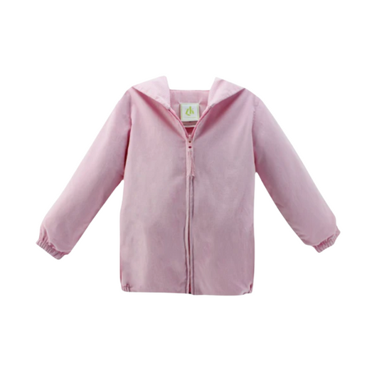 Reversible Ethan Pink Corduroy Hooded Jacket