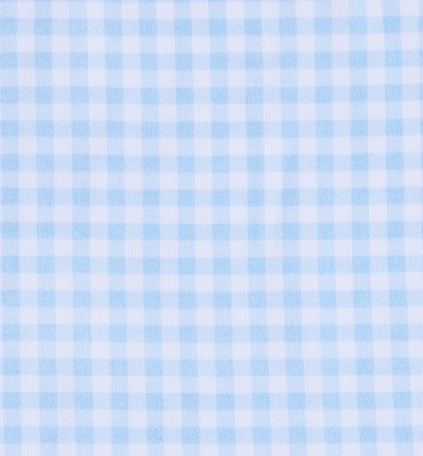 Blue Mini Checks Zippered Boy Footie