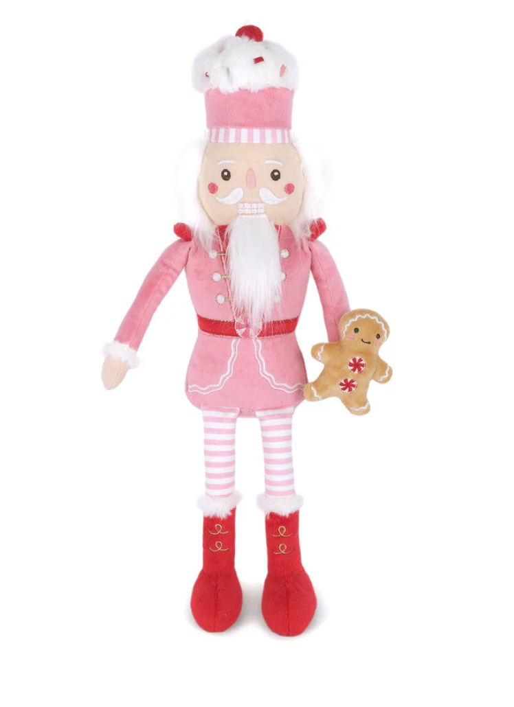 Gingerbread Nutcracker Pink