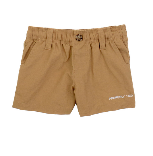 Boy's Mallard Shorts Camel