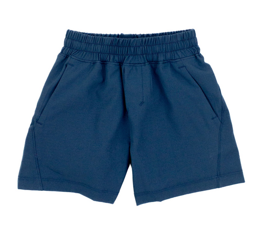 Boy's Court Short Slate Blue