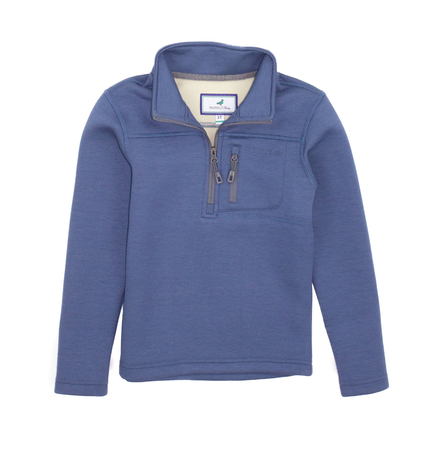 Boy's Arctic Pullover Stone Blue