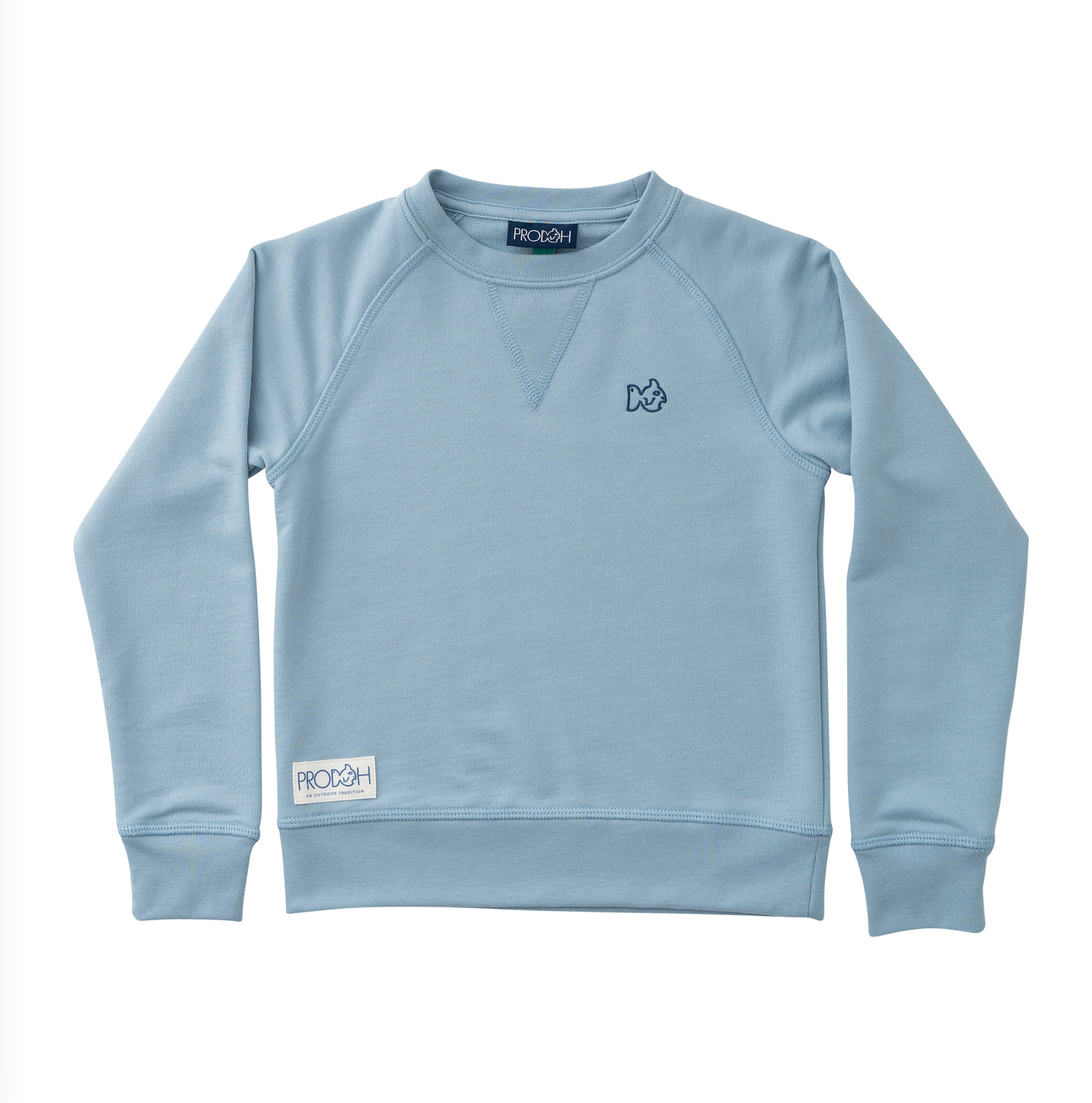 Ashley Blue Kids Crew Control Sweatshirt