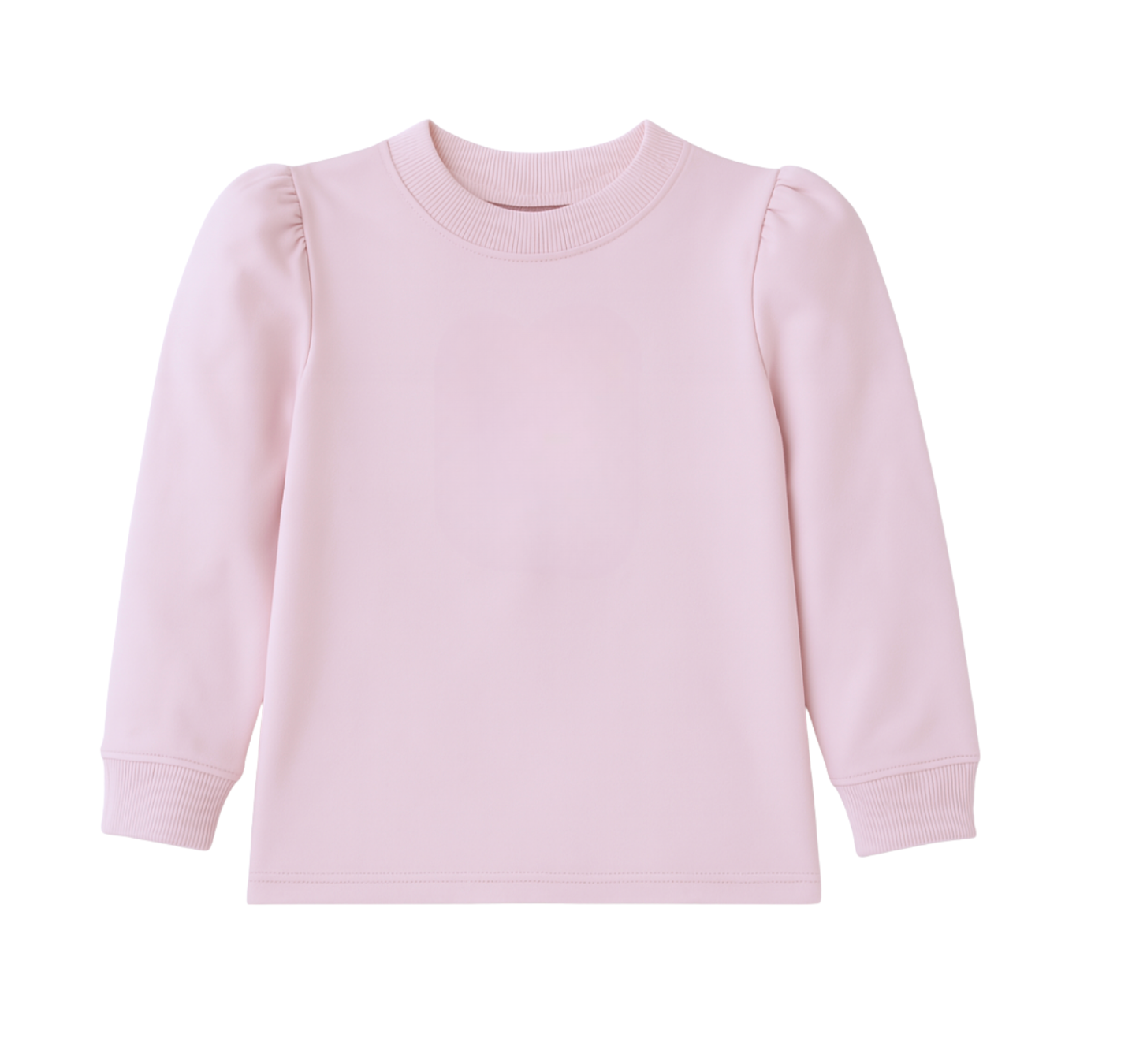 Girl's Fleece Light Pink Sweatshirt