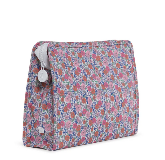 Large Roadie Zip Pouch, Garden Floral