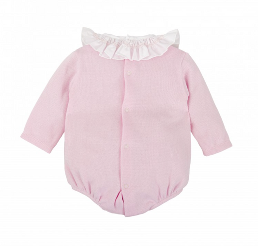 Long Sleeve Pelele Smocked Bubble