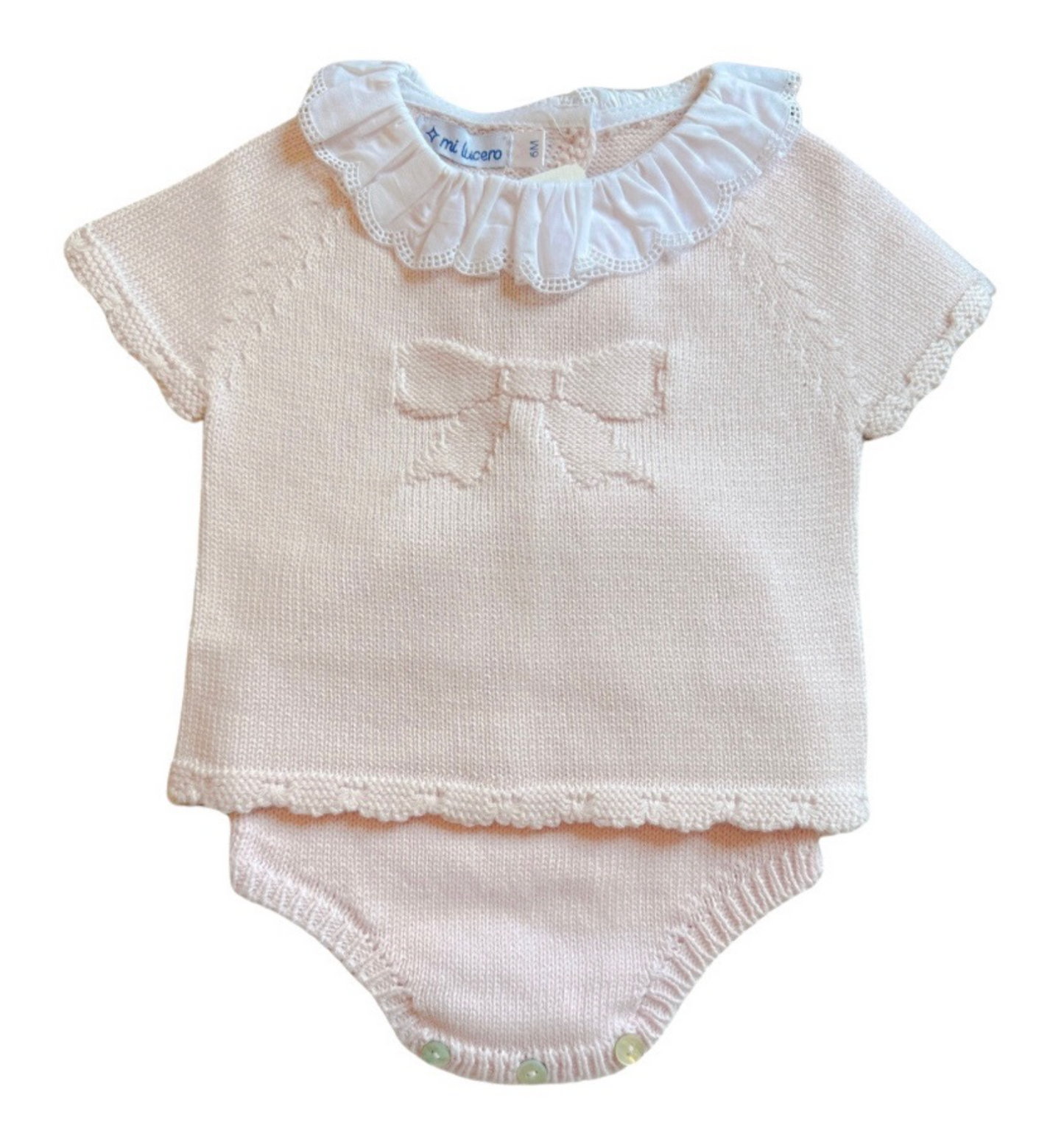 Bow Diaper Set