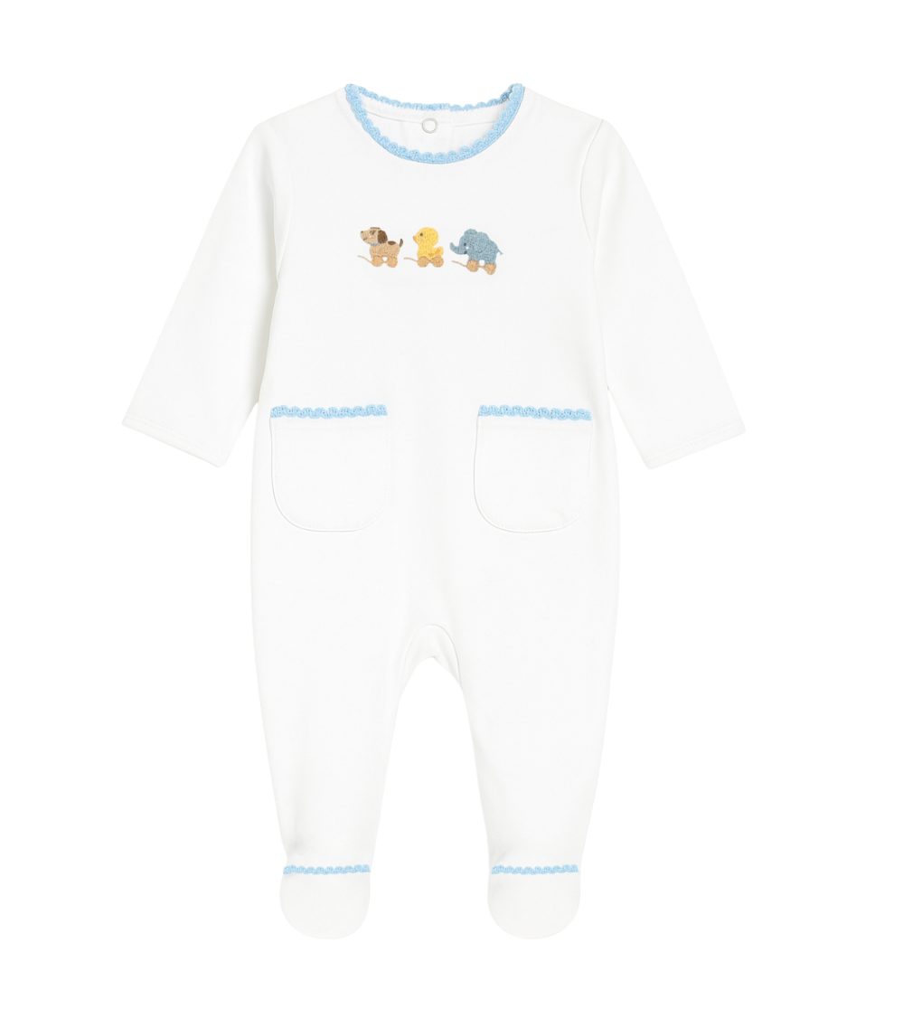 Footie with Pockets, Sweet Toys