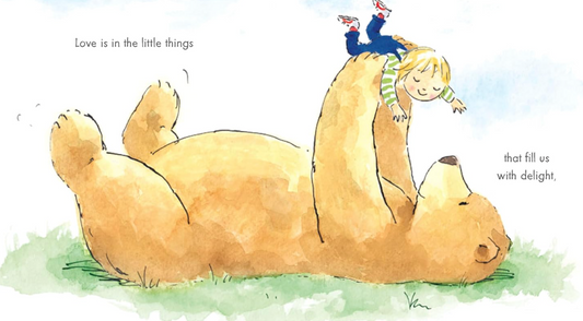 Love is in the Little Things Board Book
