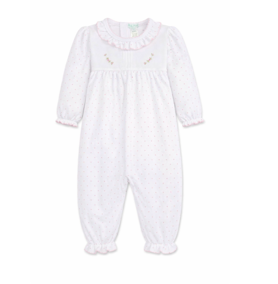 Polka Dot Converter Gown, Rosebuds