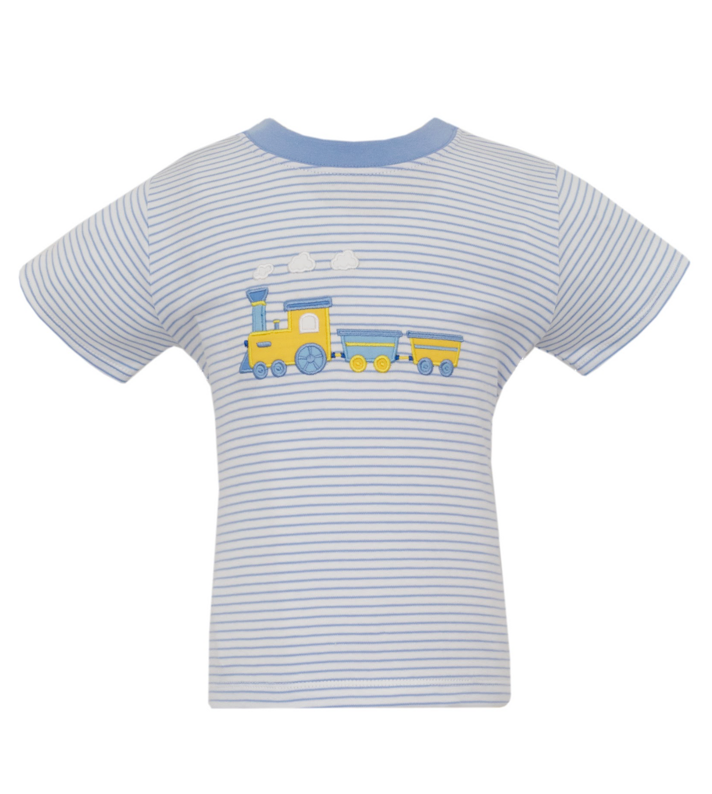 Stripe Applique T-Shirt, Train