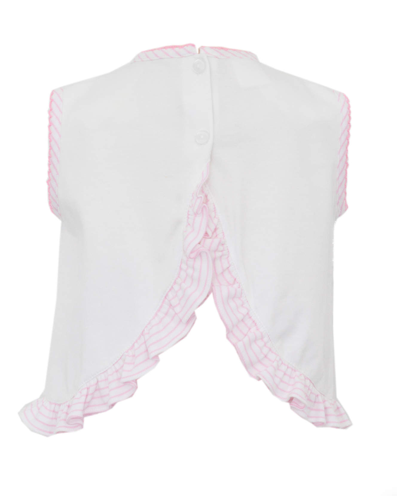 Crab Knit Stripe Bloomer Set with Ruffles