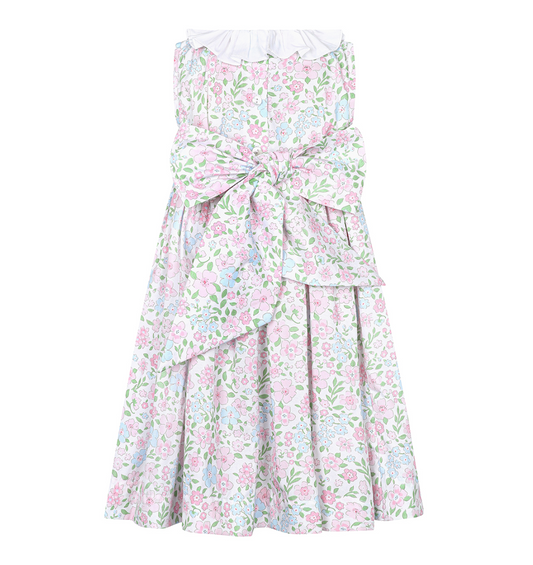 English Garden Woven Spring Dress