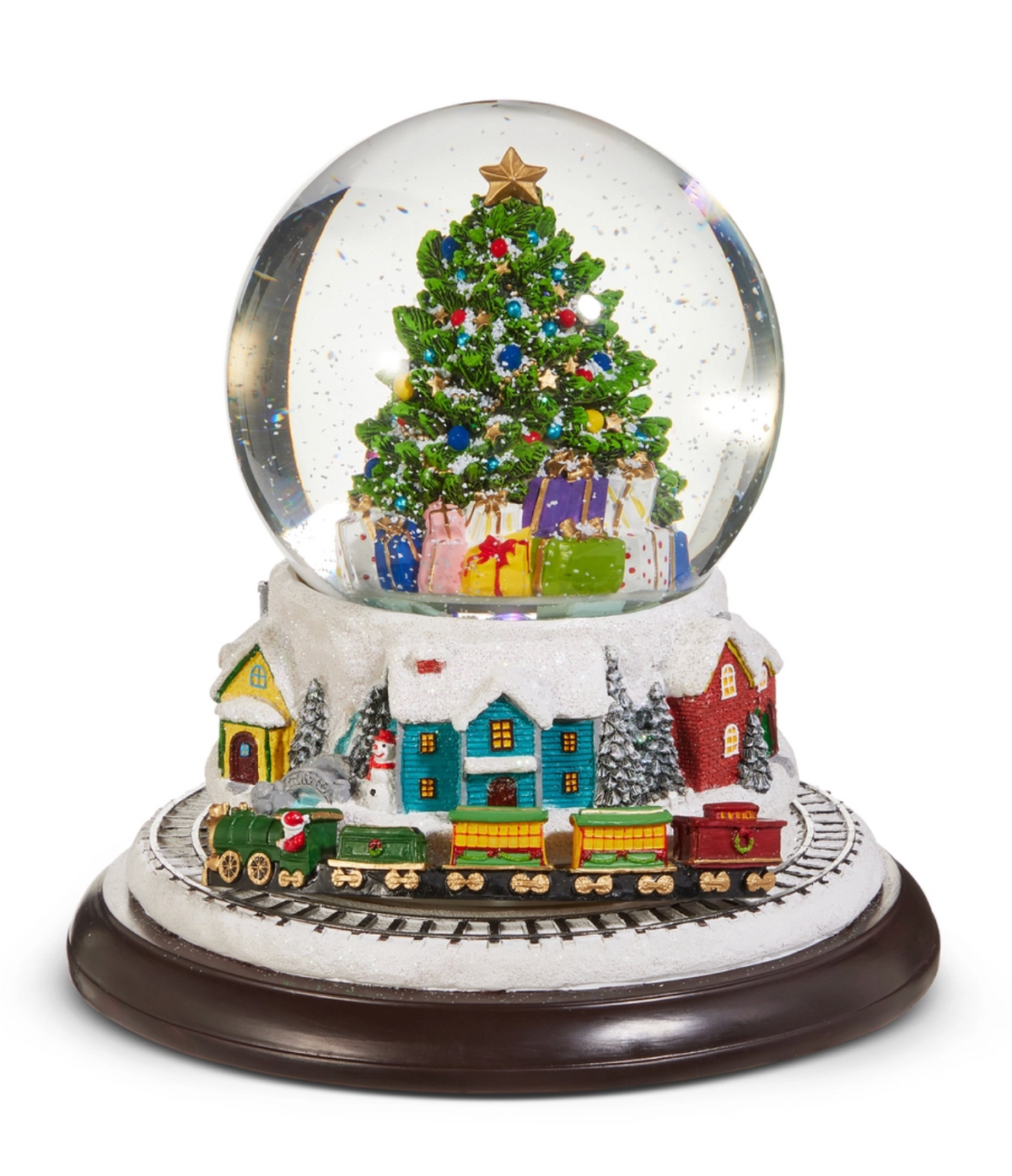 Animated and Musical Tree Water Globe