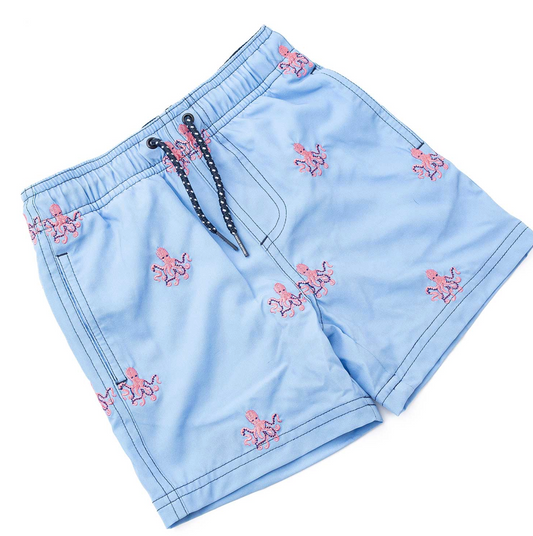 Swim Trunks, H2O & octopus