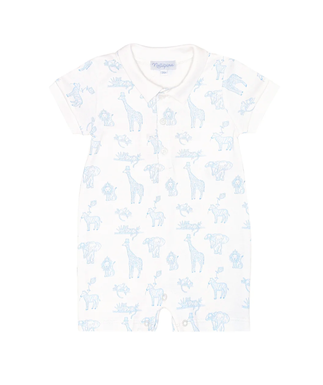 Safari Print Romper