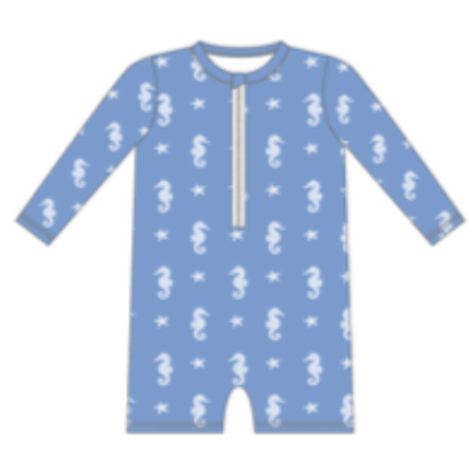 Baby Rashguard Suit, Seahorse
