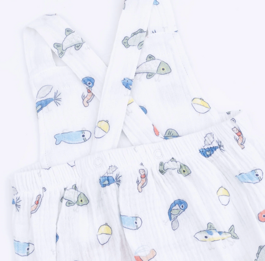 Fishing Lures Retro Sunsuit
