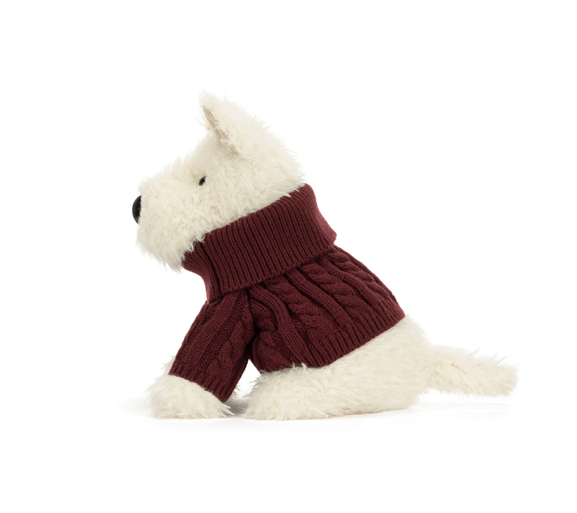 Munro Scottie Dog Winter Jumper Outfit
