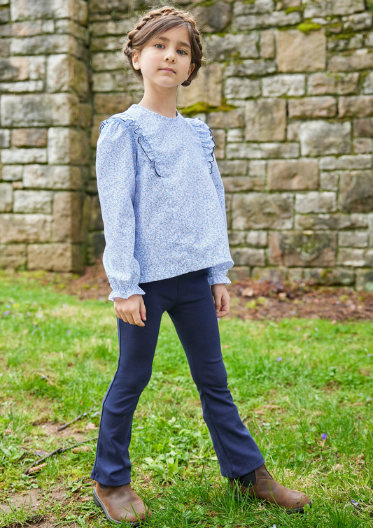 Kick Flare Leggings, Navy