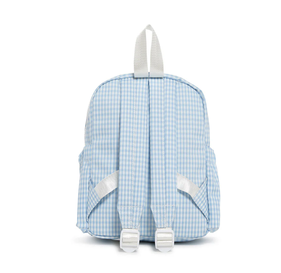 Mini Backer, Gingham Mist