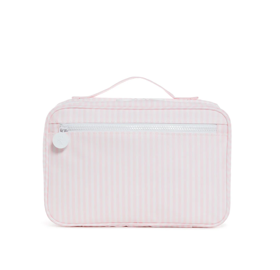 Bundle Up2 Hanging Toiletry Bag, Pimlico Stripe Pink