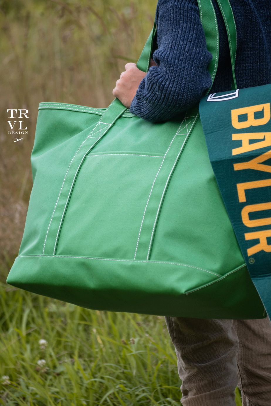 Maxi Tote, Kelly Green