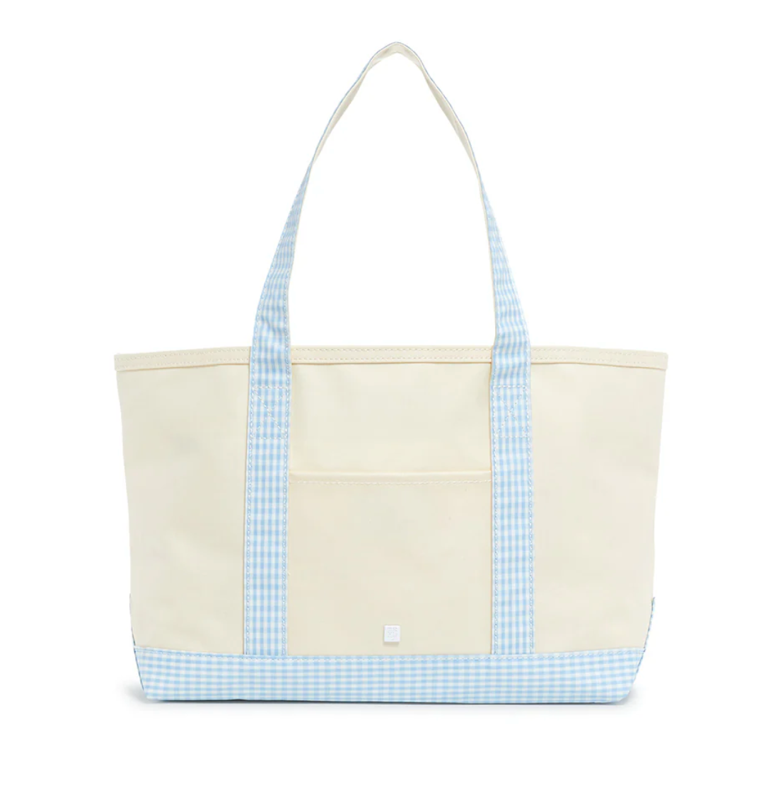 Medium Tote, Gingham Mist