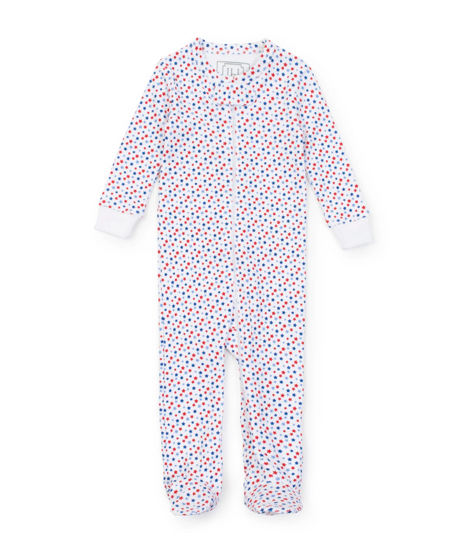 Parker Zipper Pajama Star Spangled